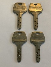 Sargent Keso Dimple Key Lot Of 4