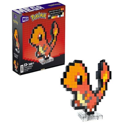 MEGA: Pokemon [Pixel Art Charmander]