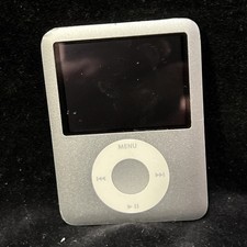 Silver - iPod Nano 3rd Generation 4GB A1236 ORIGINAL PARTS, UNTESTED 
