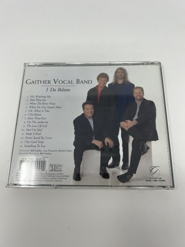 Gaither Vocal Band – I Do Believe CD 2000 Gaither Gospel Series CCM Spring Hill - Picture 2 of 4