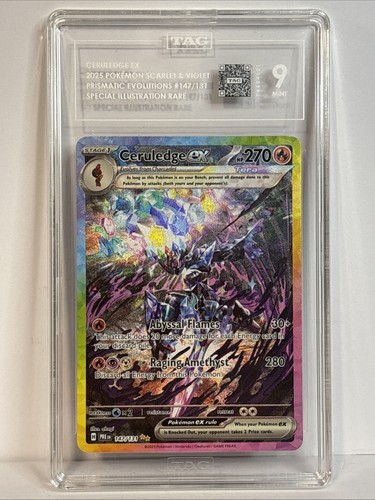 Ceruledge ex graded TAG 9 for sale on eBay