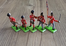 Britains Deetail Toy Soldiers Napoleonic Waterloo 5 British Infantry