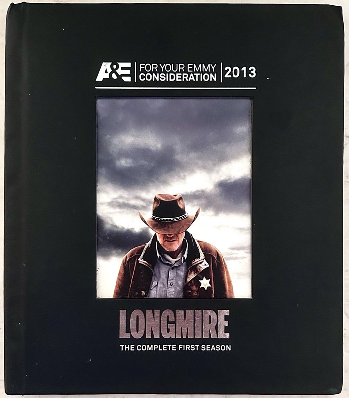 2013 LONGMIRE EMMY FYC 3-DVD Screener Set! Entire A&E Season 1! Sackoff RARE!