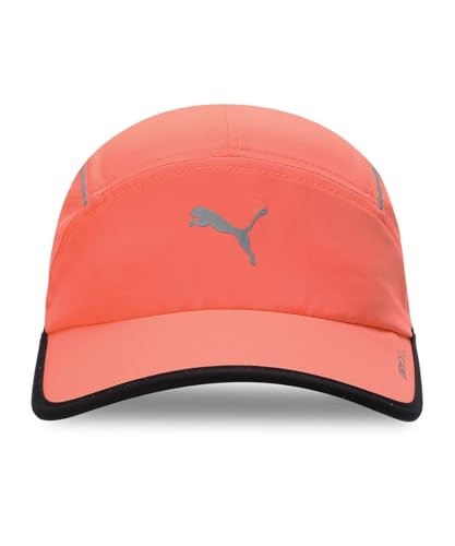 ★ PUMA★ RUNNER SHORT VISOR 5 Panel Cap 02616701 Puma Runner Short Visor 5 Panel Running Cap - White at