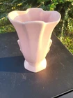 Bauer Pink Art Deco Vase Mid-century Ceramic Vase
