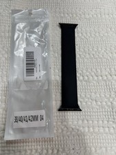 Black Replacement Sport Watch Band For Apple Watch 38/40/41/42mm
