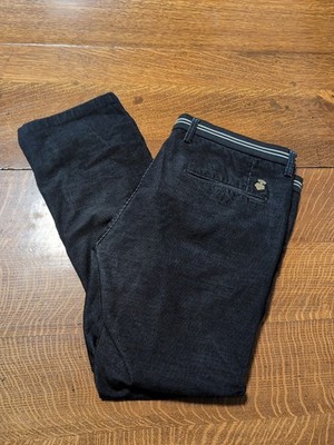 RARE HIGH END Bally Switzerland Men's Pants JR1646-1 Size 38 Suede Trousers