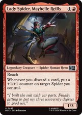 Lady Spider, Maybelle Reilly  695  MTG  Marvel Super Heroes  Foil  BOGO 50 