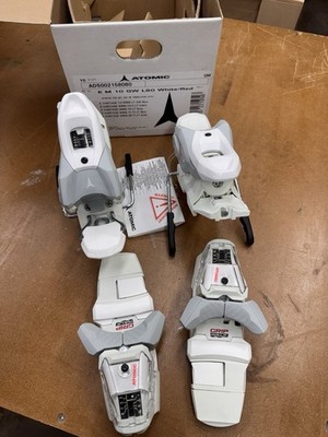 Atomic Ski Bindings-NEW- EM10 GW L80 White/Red