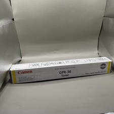 Genuine OEM Canon GPR-36 Yellow Toner Cartridge 3783B003AA Sealed Box