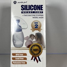 Amplim Silicone Breast Pump, Model: XA204, Generation 2