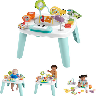 Fisher-Price Baby To Toddler Toy 3-In-1 Hit Wonder Activity Center Play Table