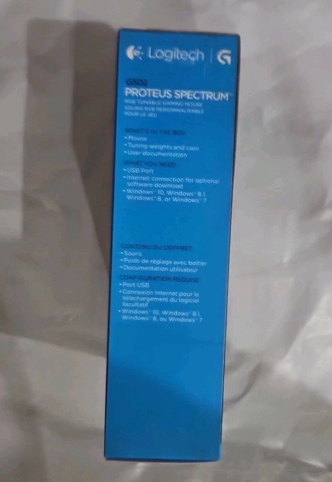 Logitech G502 Proteus Spectrum Tunable Gaming Mouse With Weight Balance Tuning - Image 2 of 4