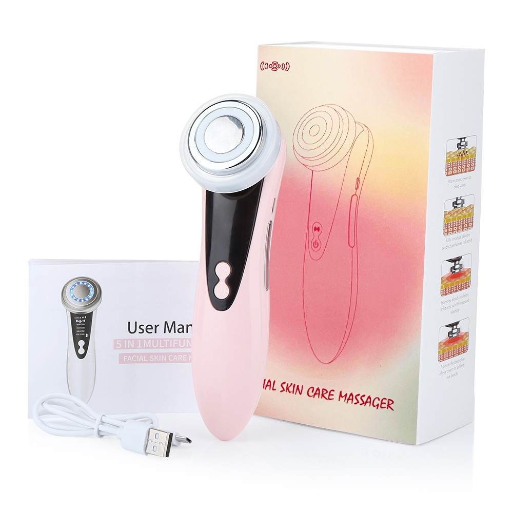 Skin Tightening Machine RF LED Light Photon Therapy Face Massager