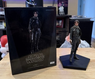 Jyn Erso 1/10 Scale Statue, Iron Studios; Star Wars Rogue One! Mint Condition!