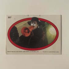 1989 O-Pee-Chee Batman Movie #307 Joker Short Print