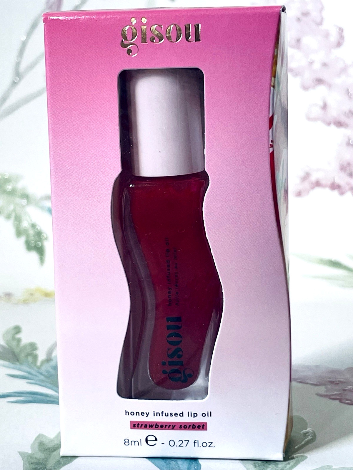 Gisou Honey Infused Lip Oil in Strawberry Sorbet - BRAND NEW Damaged Box WP - Image 2