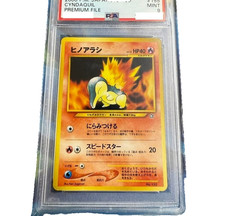 PSA 9 2000 Cyndaquil World Hobby Fair Promo No. 155 Pokemon Japanese Old Back