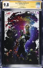 MARVEL ZOMBIES:  RED BAND #3 CGC 9.8 SS CRAIN VIRGIN EDITION B SIGNED W/SKETCH