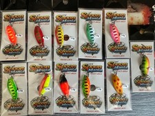 SPOON TROUT AREA 3,5 GR CUCCHIAINI ONDULANTI  SPINNING TROTA LAGO