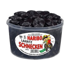 Haribo Lakritz-Schnecken (licorice wheel) 1,5 Kg