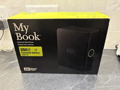 Western Digital My Book Essential Edition 250GB USB 2.0 External Hard Drive Used
