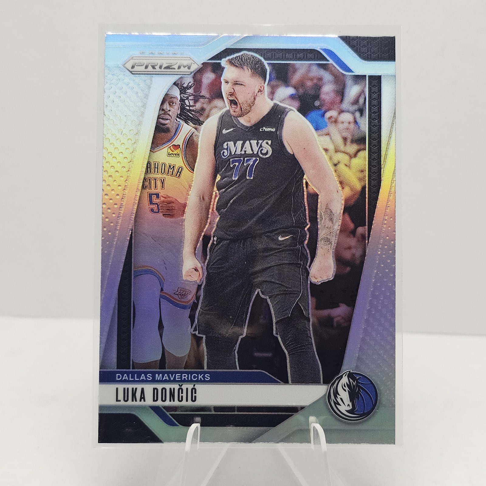 2024-25 Panini Prizm #89 Luka Doncic Prizms Silver