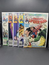 The Amazing Spider-Man #217 - 221  (Marvel Comics April 1982)(G37)(11)