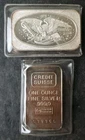 Two 1oz Silver Bars