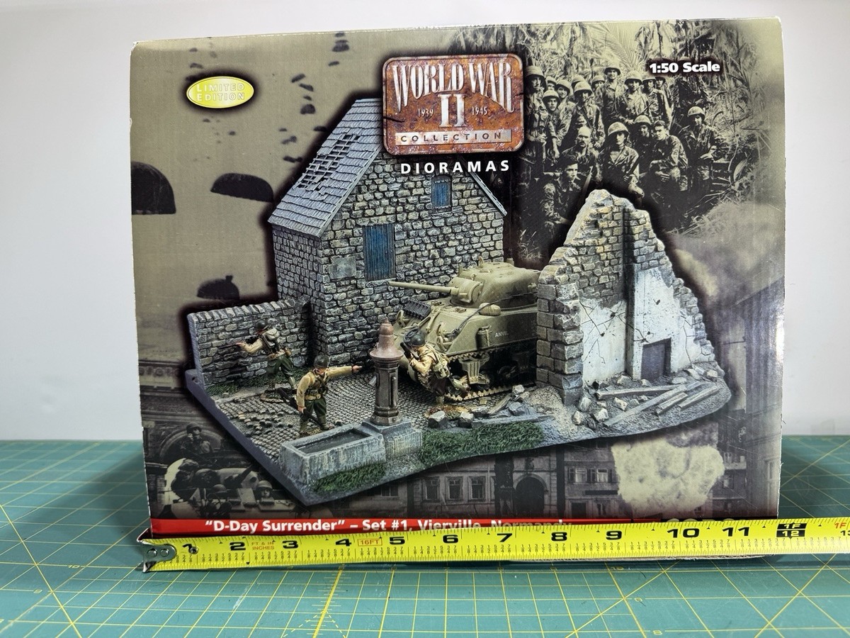 Corgi WWII D-Day Surrender Set #1 Vierville Normandy Diorama 1:50