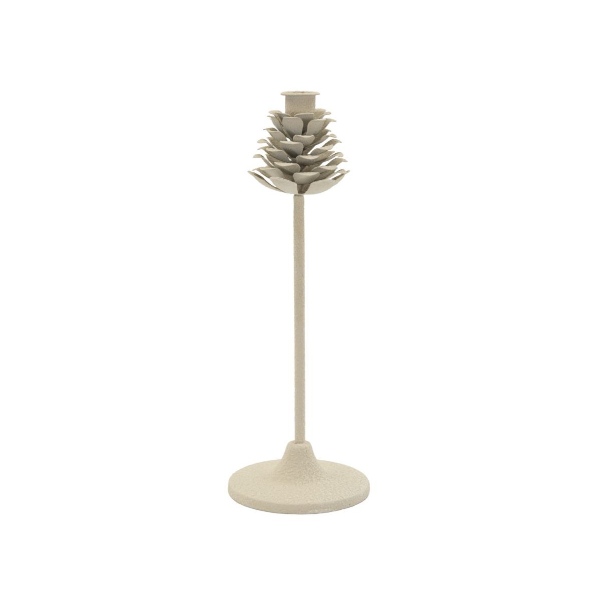 Chandelier en métal Pigna crème de 33cm style baroque