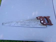 Pennsylvania Saw Corp Hand Saw 26" Woodworking Tool 8 Pt Vintage