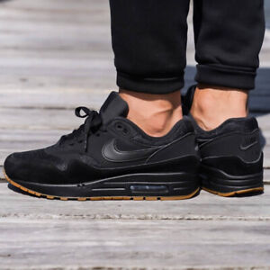 Nike Air Max 1 Trainer Sneakers Black 