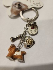 COCKER SPANIEL Key Ring Hand Painted "Little Gifts"
