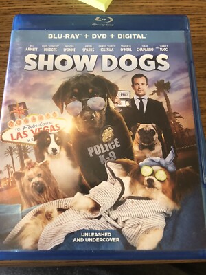 SHOW DOGS - (Blu-ray/Dvd, 2018) - Will Arnett, Ludacris, Fluffy Iglesias