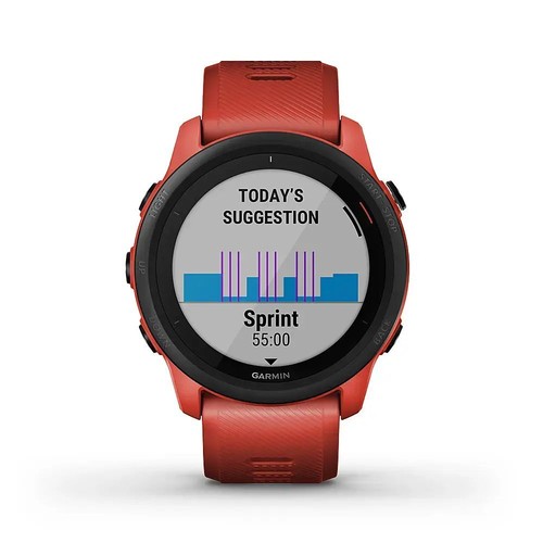 Garmin Forerunner 745 GPS Watch 30mm - Magma Red Watch/Band - 010-02445-02 - Zdjęcie 3 z 6