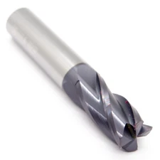 RedLine Tools RE14762 Carbide End Mill 5/8" 4FL AlTiN 0.020" Radius