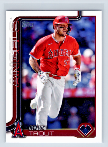 Mike Trout Los Angeles Angels 2025 Topps Series 1 #200