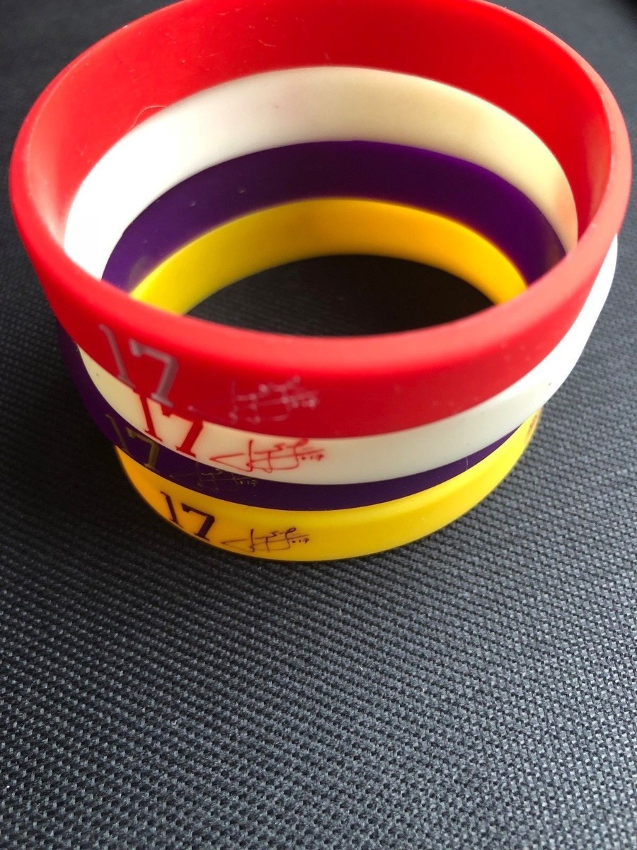 4 Pieces NBA Star JEREMY LiN Wristband Silicone Wrist Band Rubber