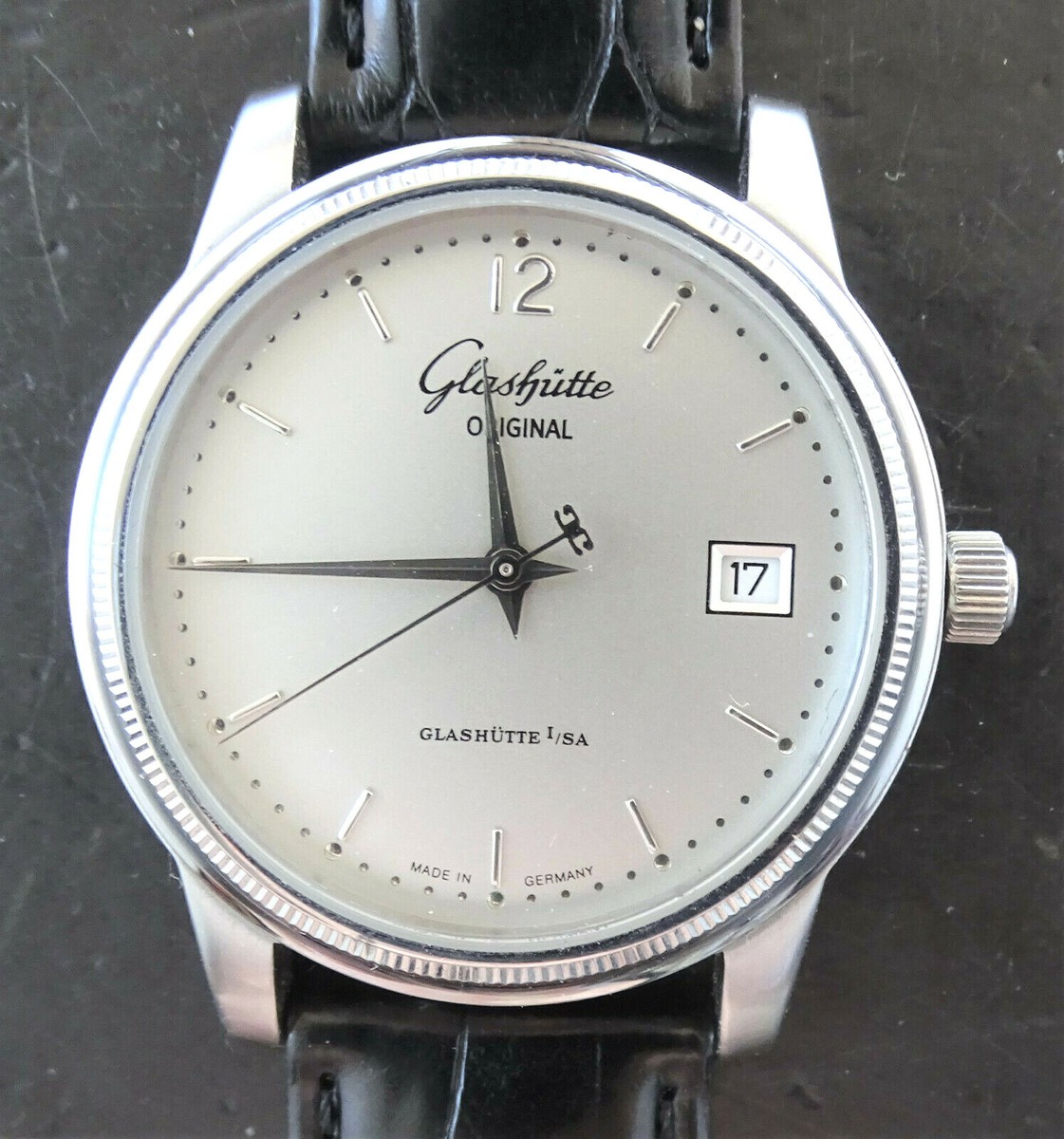 Glashütte Original Senator Automatik Herren Armbanduhr Neu