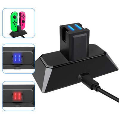 Ladestation Ladedock Controller Ladegerät Charger für Nintendo Switch Joy-Con