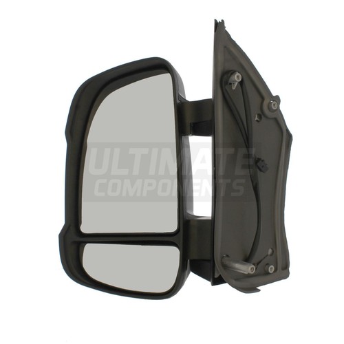 Citroen Relay 2006-2024 Electric Short Arm Door Wing Mirror Passengers Side Left - Picture 15 of 24