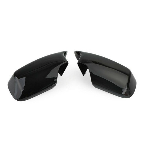 2X Gloss Black Rearview Mirror Cover Caps Replace for BMW E46 4Door 1998-2005 MO - Picture 8 of 10