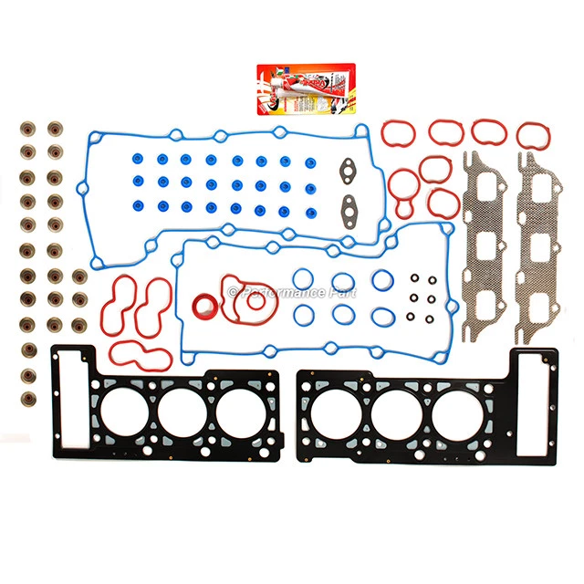 Juego de juntas de culata para 98-00 Dodge Intrepid Chrysler Concorde V6 2.7 DOHC VIN R Foto 2 de 4