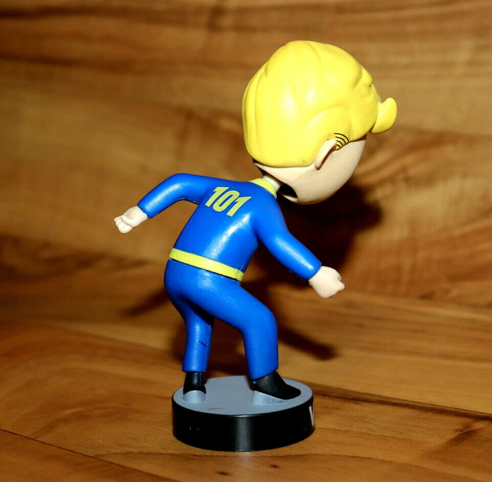 Bethesda Fallout 4 Vault-Tec Boy 101 Barter Sneak Bobblehead Wackelkopf Figur  - Bild 4 von 4