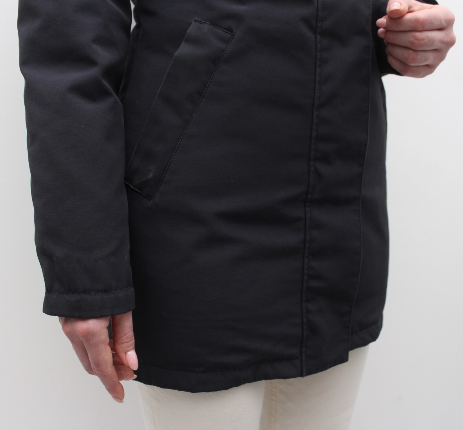 Women's CANADA GOOSE Victoria Parka Down Puffer Jacket Coat Navy Size XS image 6