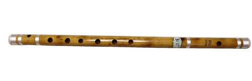 Handmade Natural Bamboo Flute Bansuri 24" DD Scale Woodwind Musical Instrument - Picture 8 of 12