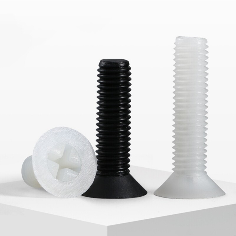 Non-conductive Fasteners Nylon Countersunk Head Screws - M2 M3 M4 - Foto 4