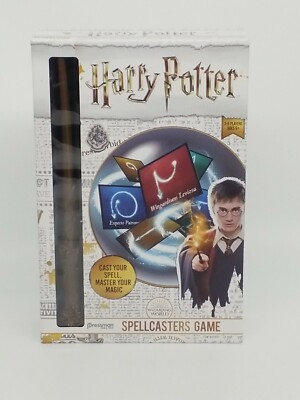 WB Wizarding World Harry Potter Spellcasters Game with Wand NEW and Sealed