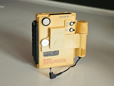 Rare Sony WM-F107 Solar Sports Walkman Radio Cassette (working